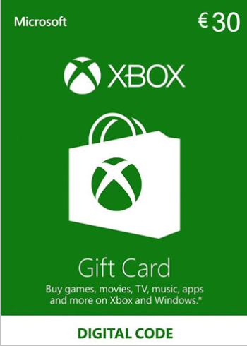 Xbox Live Gift Card 30 Euro EU Games CD Key