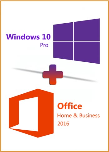 Windows 10 Pro + Office 2016 Home and Business Digital CD Key