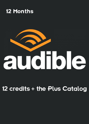 Audible Premium Plus Gift Membership 12 Months CD Key