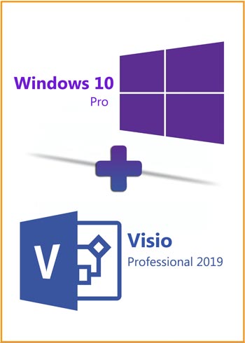 Windows 10 Pro + Visio 2019 Pro Key Bundle