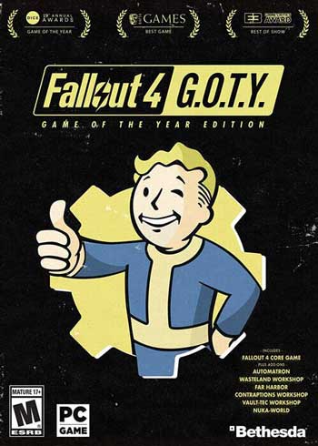Fallout 4: GOTY Game of the Year Edition Steam Games CD Key