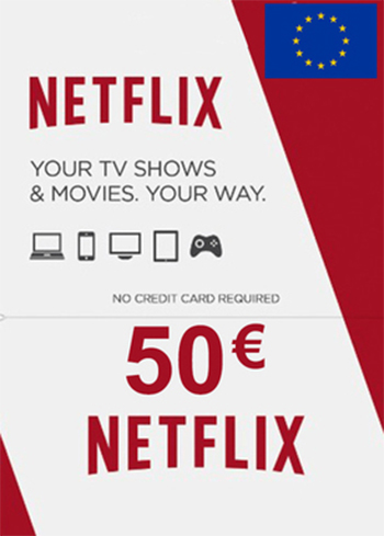 Netflix 50 EUR Gift Card EU Games CD Key