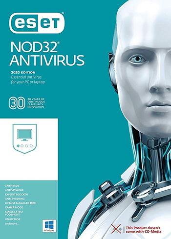 ESET NOD32 Antivirus 2021 1 Device 1 Year Digital CD Key